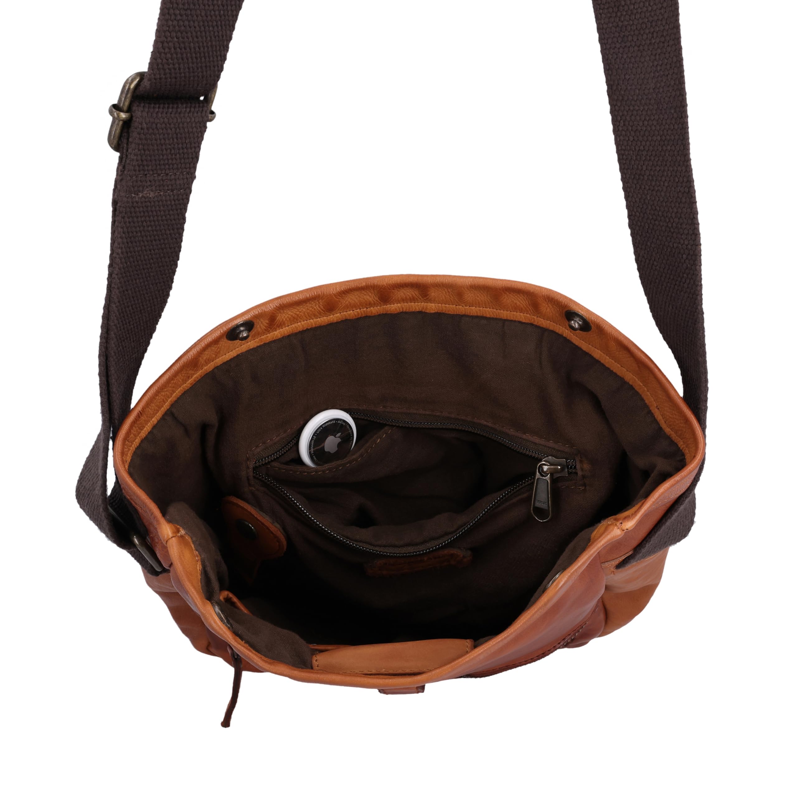 Gusti Umhängetasche Leder - Auna Handtasche Umhängetasche Schultertasche Leder