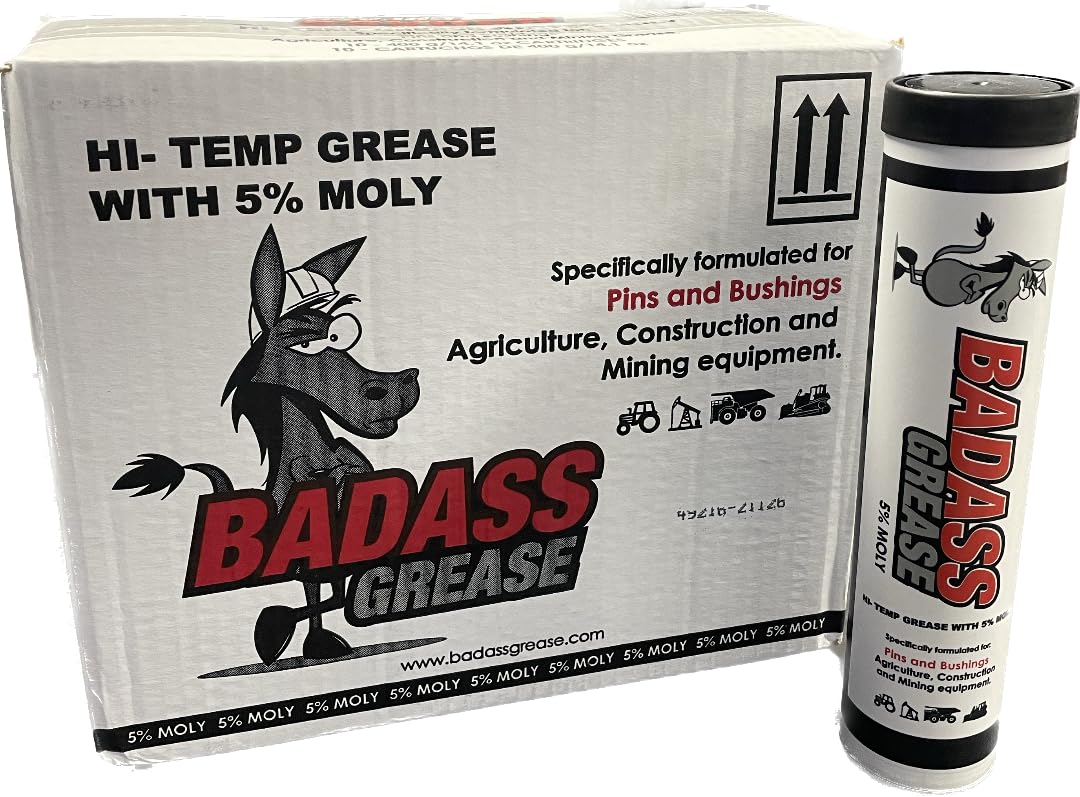 Badass Grease HiTemp Grease with 5 Moly 10 Pack 10x14oz