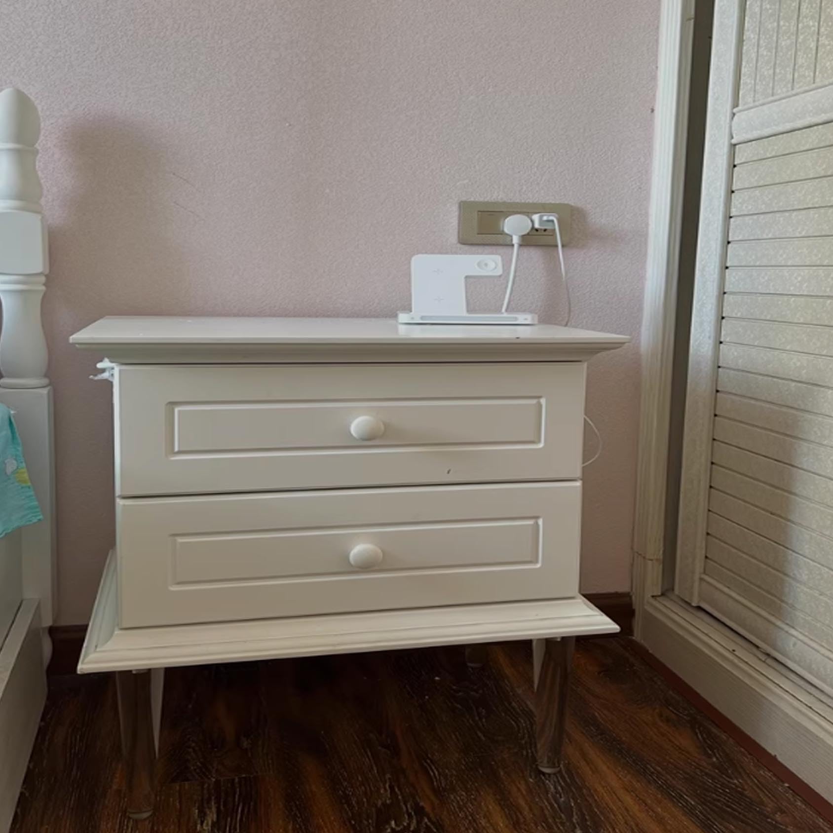 Wymienne akrylowe nóżki do mebli Stopki stożkowe Zestaw śrub M10, 4 szt. 8-25 cm, przezroczyste | 18cm(7.1in)M10