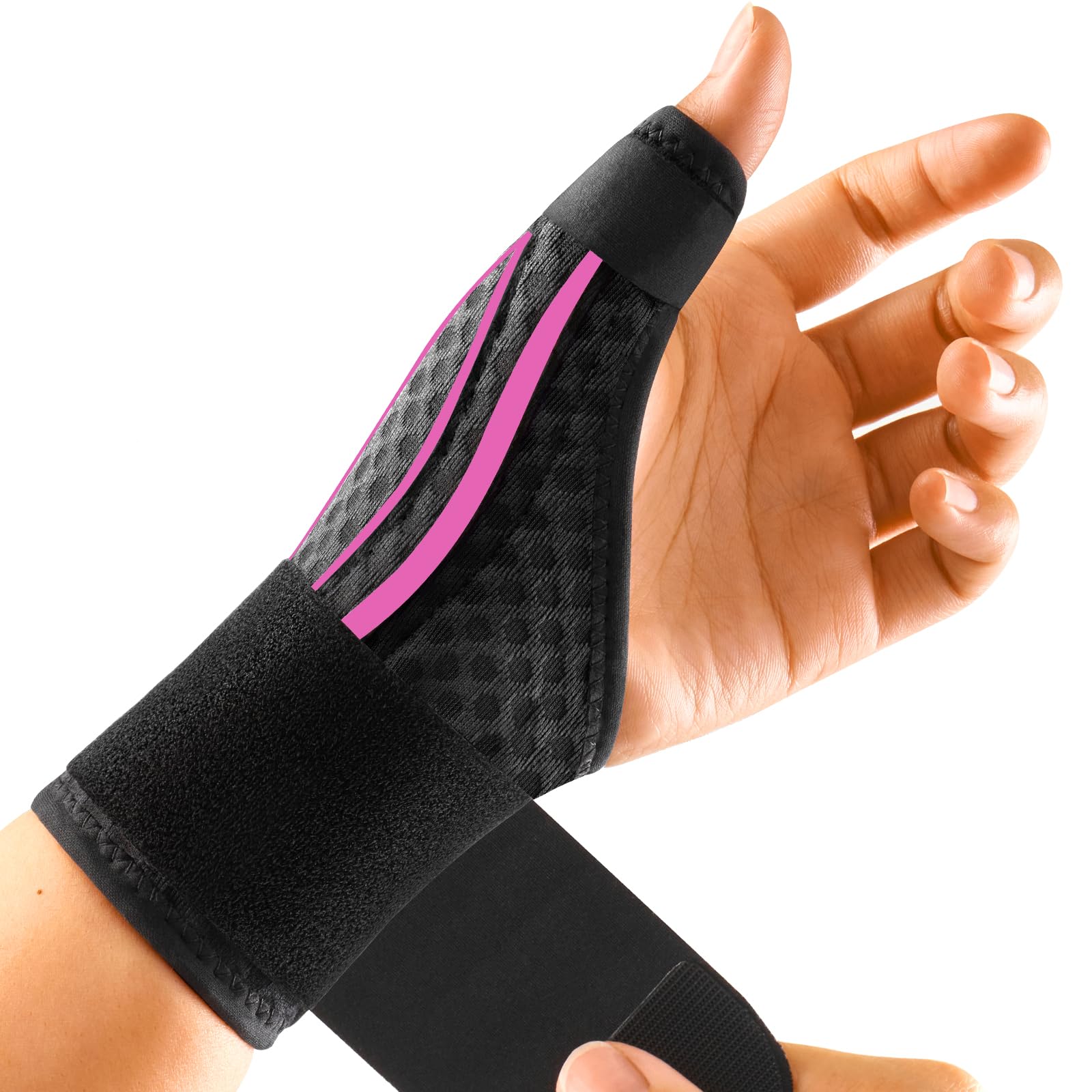 FREETOO Stable Thumb Brace Right Hand Left Hand for Arthritis Pain and Support Thumb Splint for Trigger Thumb