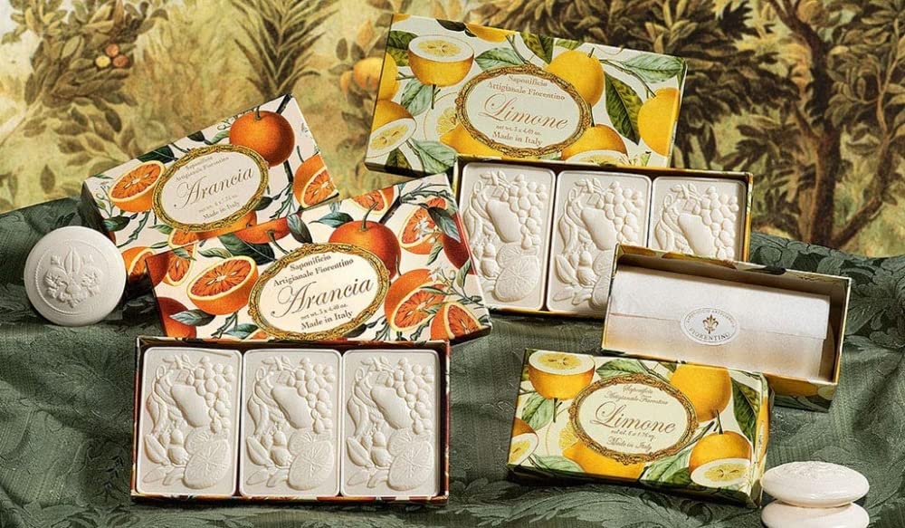 Saponificio Artigianale Fiorentino Sabun 6x50 Gr - Orange