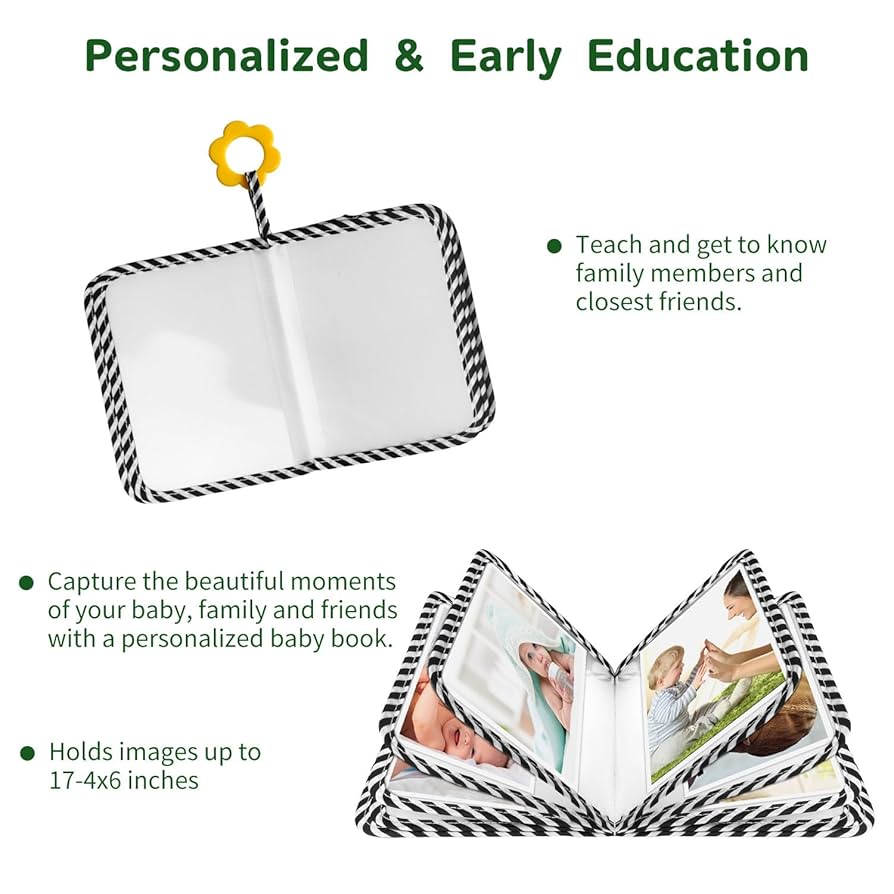 BIBi the first albnm・フォトブックセット Amazon.com : BOHEMIABY Baby Photo Album, My First Family