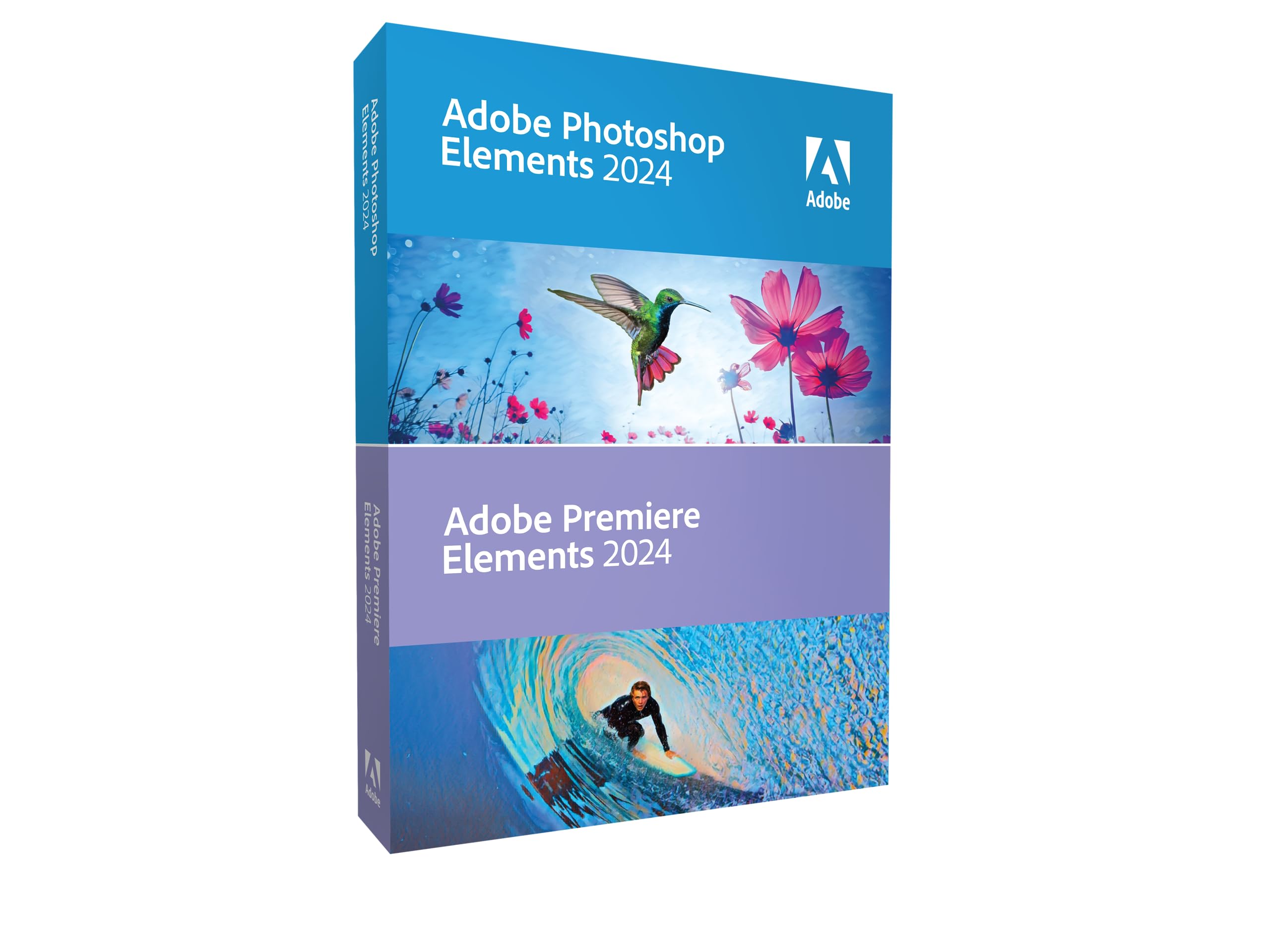 Adobe Photoshop Elements 2024 & Premiere Elements 2024 Standard 1 Gerät PC/Mac Box