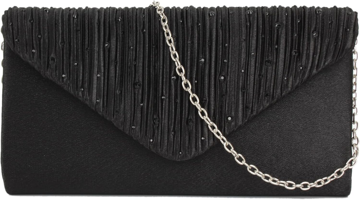 Glitter Rhinestone Evening Clutch Purses Formal Sequins Handbag Crossbody Shoulder Bag for Women
