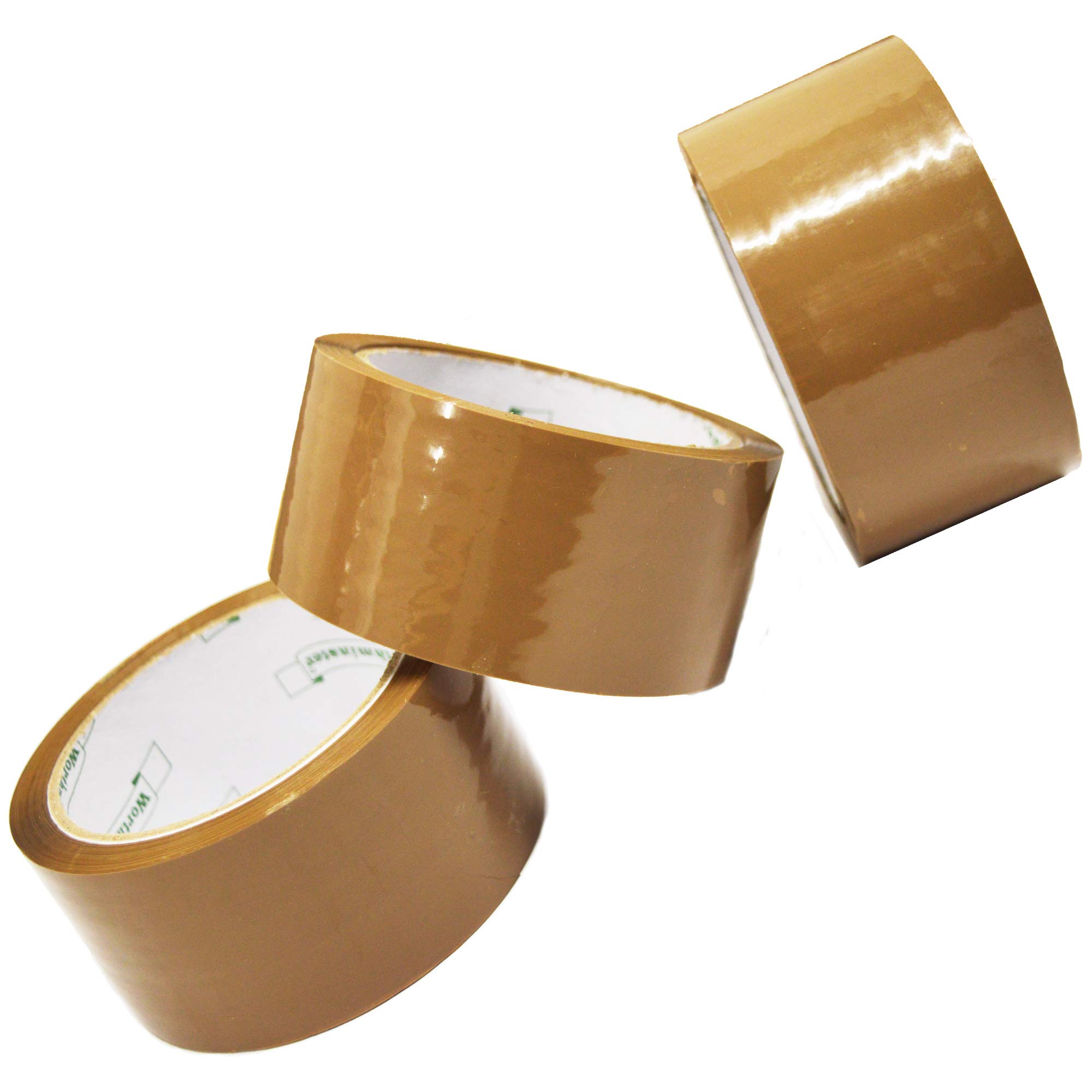 Brown Packaging Tape 48mmx66m Sticky Strong General Use Secure Sealing Boxes Parcels Adhesive Tapes (12)