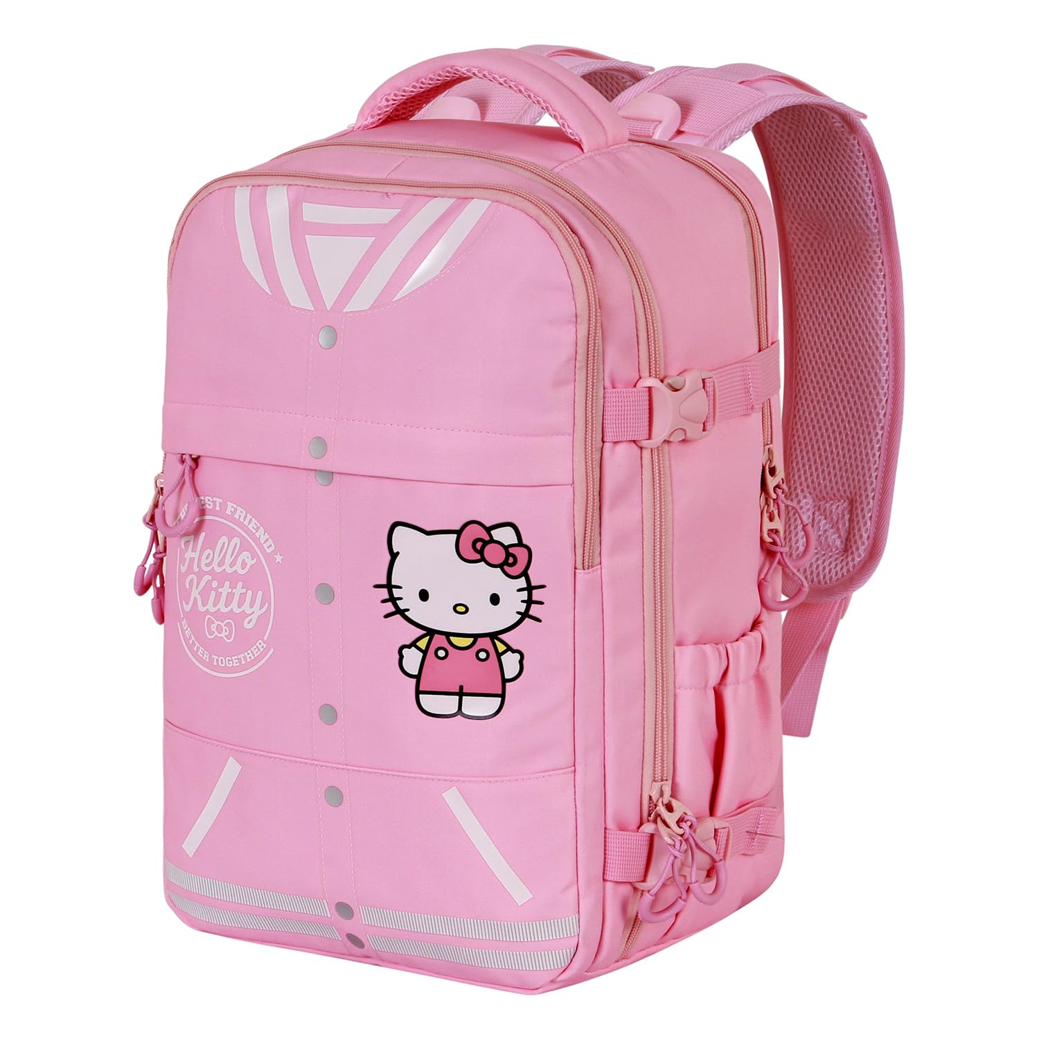 Hello Kitty Zaino Varsity 40x20x25cm 20L Rosa