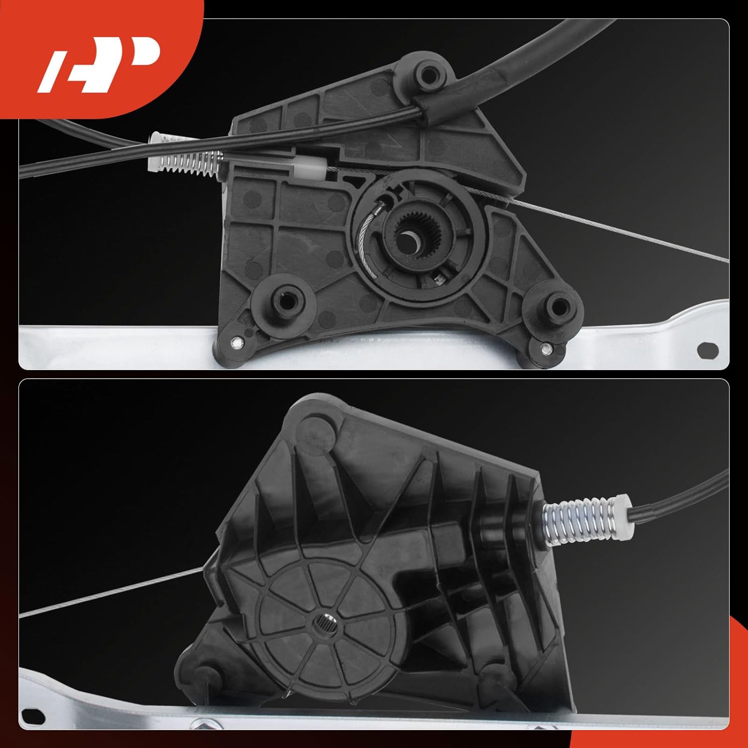 A-Premium Power Electric Window Regulator Without Motor Compatible with Chrysler 200 2011-2014 (Sedan Body Style Only) & Dodge Avenger 2011-2014 Sedan, Front Left Driver Side, Replace# 68104205AA