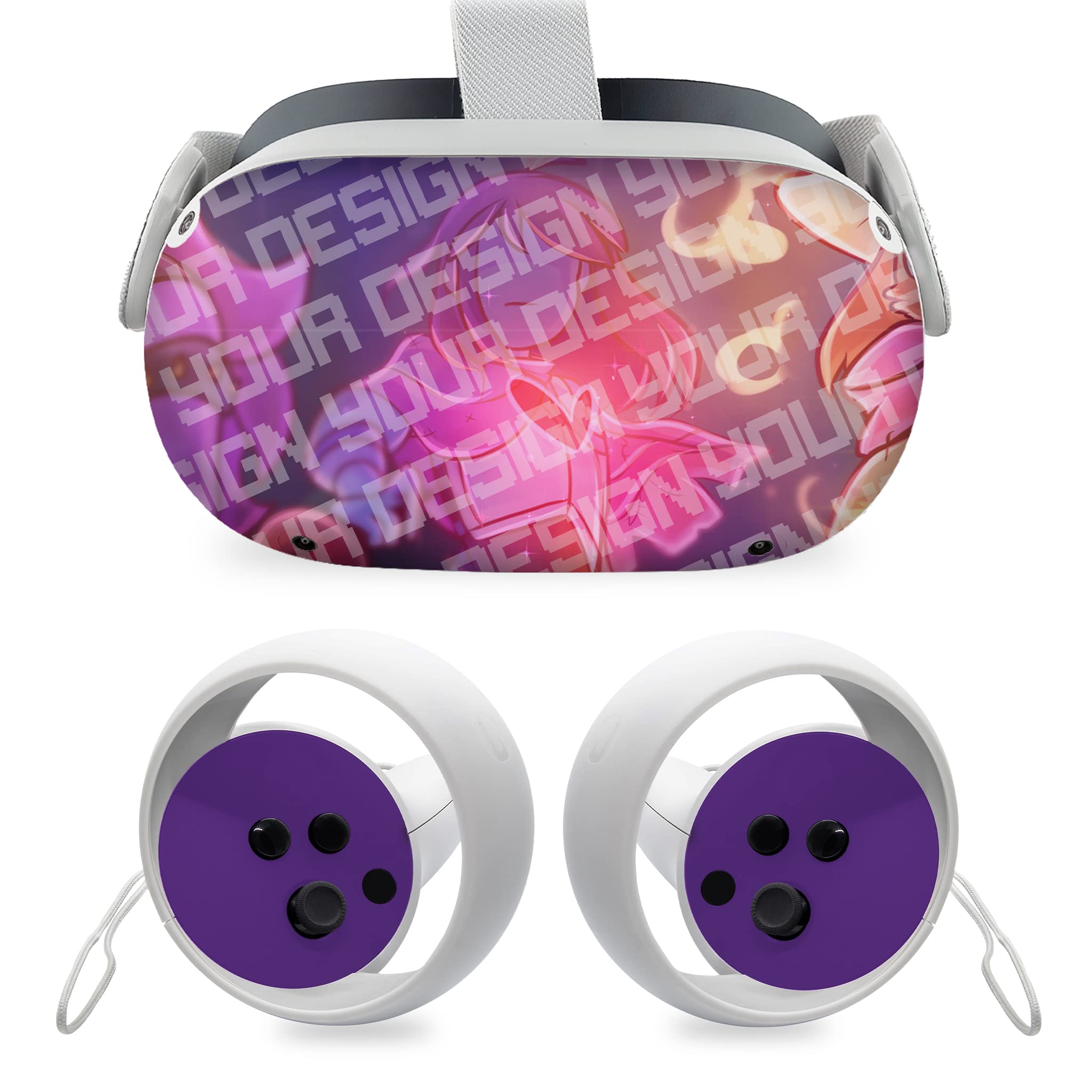 Amazon.com: Build Your Own Custom Design Original Oculus Quest 2 VR Using  Water Transfer Printing Method by DreamController — Proudly Customized in  The USA. (NOT JUST A Decal)(All Original Accessories Included) :