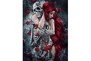 YIYUE Diamond Art Painting Kit for Beginners: DIY 5D Full Round Drill...