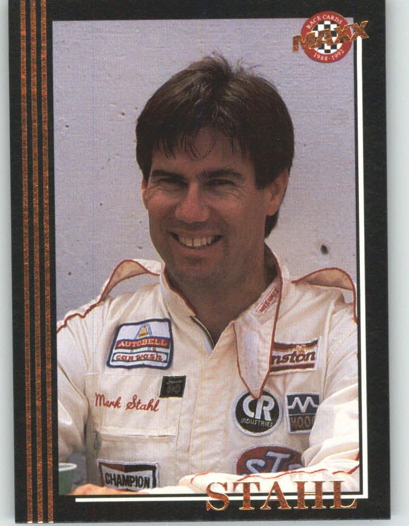 1992 Maxx Black Racing Card 82 Mark Stahl NASCAR Trading Cards