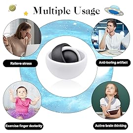 Fidget Toy for Adults,Sensory Toys for Kids, Gift Ideas for Boys Girls Teens Kids, ADHD Autism Stress Relief Quiet Finger Toy Hand Fidget Spinner for Man