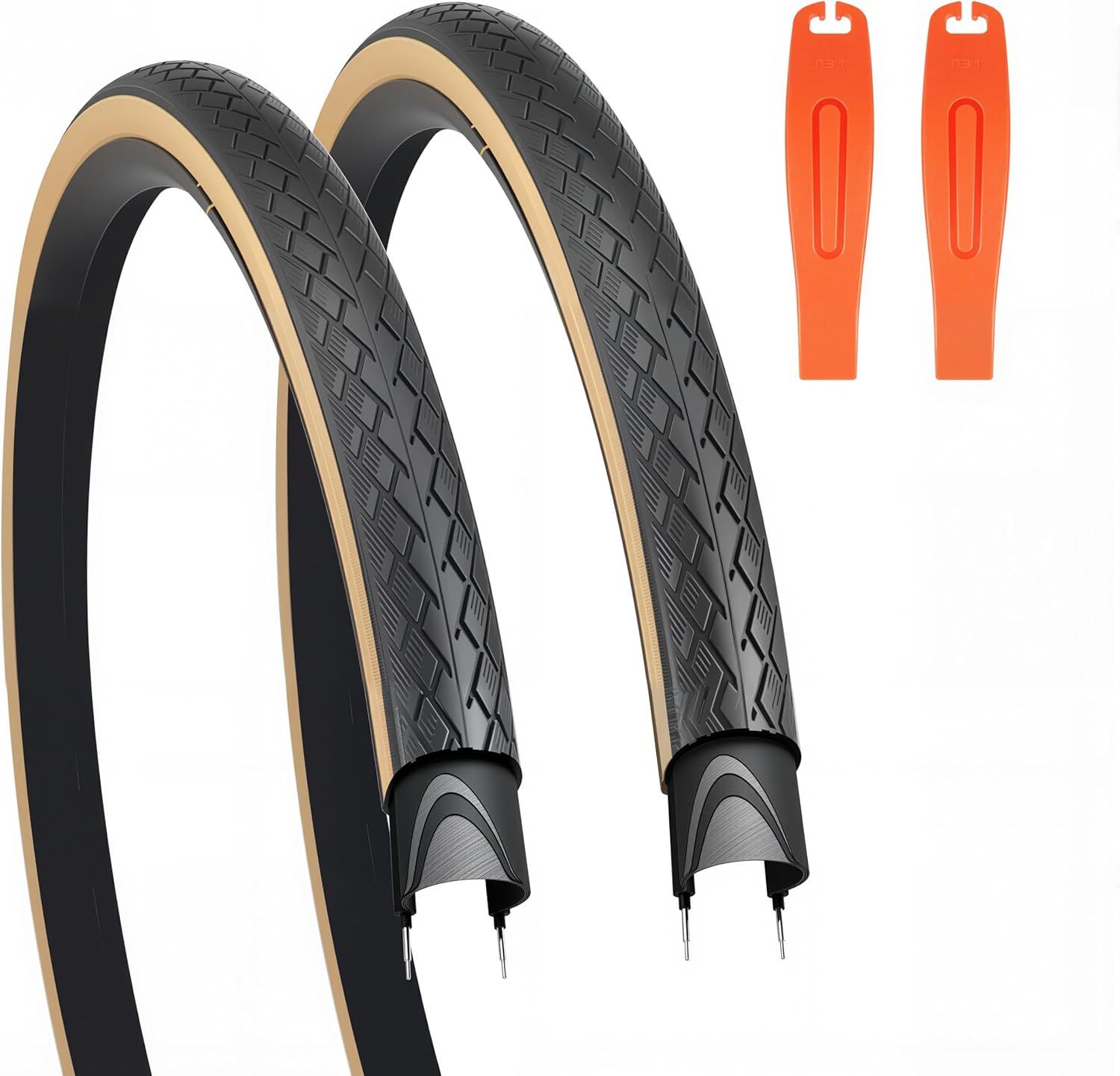 700x35c Tire BALINGE Pack With Tube 700C Road Bike Tire 700