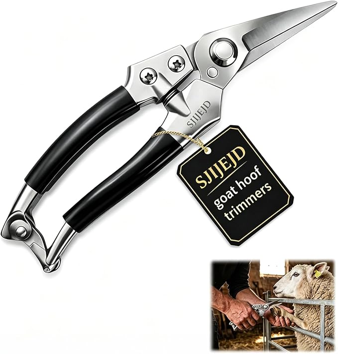 SilverPro Farm Hoof Trimmer - Durable Zinc Alloy