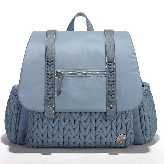 Diaper Bag Backpack Large Capacity Convertible Travel Back Pack Waterproof Baby Bag for Mom and Girl
