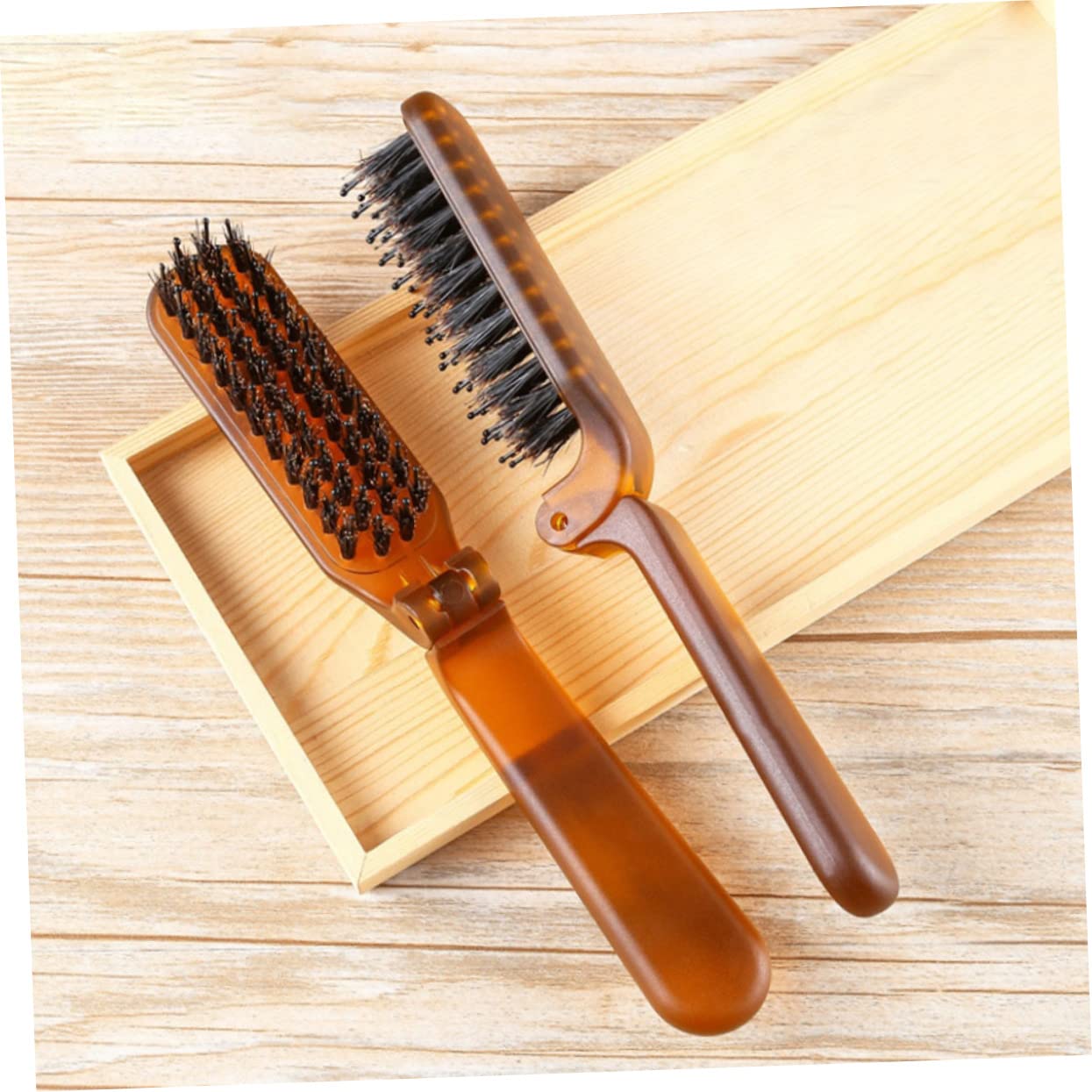 MAGICLULU 4 Juegos De Peines Para El Cabello Multifunción De Viaje Cómodos De Bolsillo 2 Unidades X 4