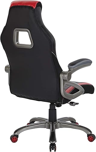 Miniatura 7 de OSP Home Furnishings Silla de oficina ajustable para coche de carreras