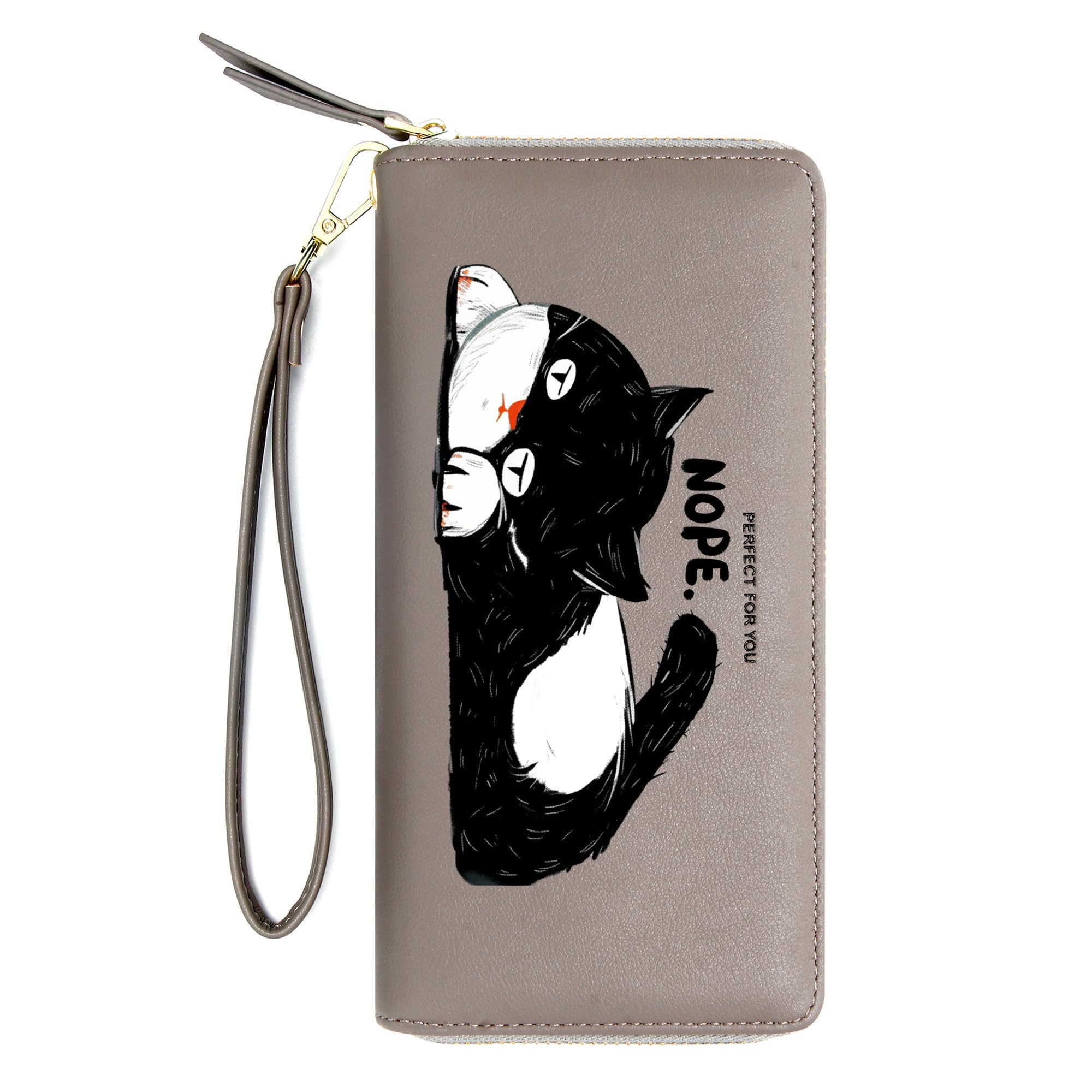 OIDERY Animal Print Personalized Wallets for Women,Father's Gift,Mother's Gift from Son Daughter,Birthday Gift,Holiday Gift for Family&Friend 1306d