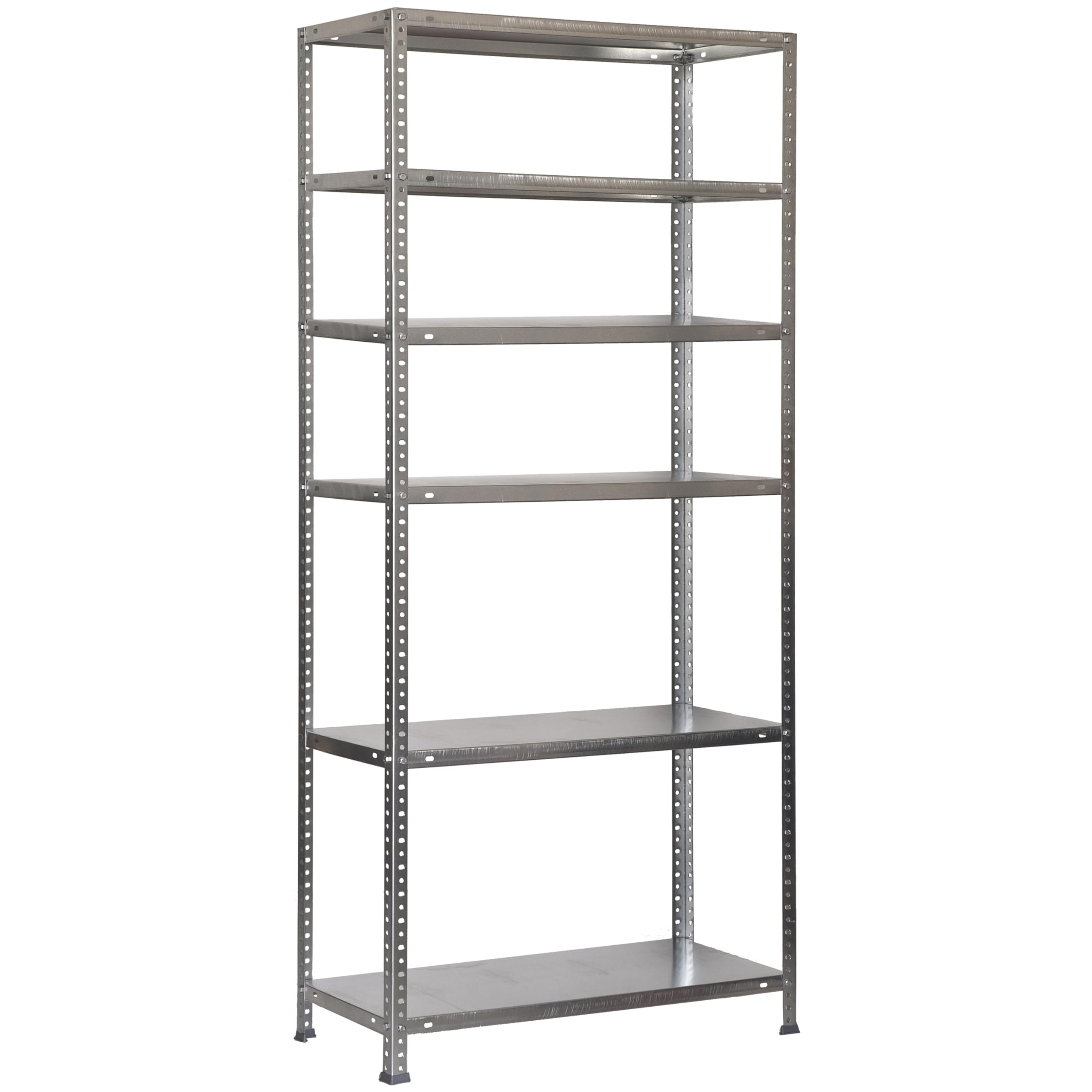 Simon Rack Estanterias Metalicas 2000x900x300 mm, 6 Baldas Metalica, 75 kg de Punto Flexión, Estanterias Almacenaje, Galvanizado - Advantage
