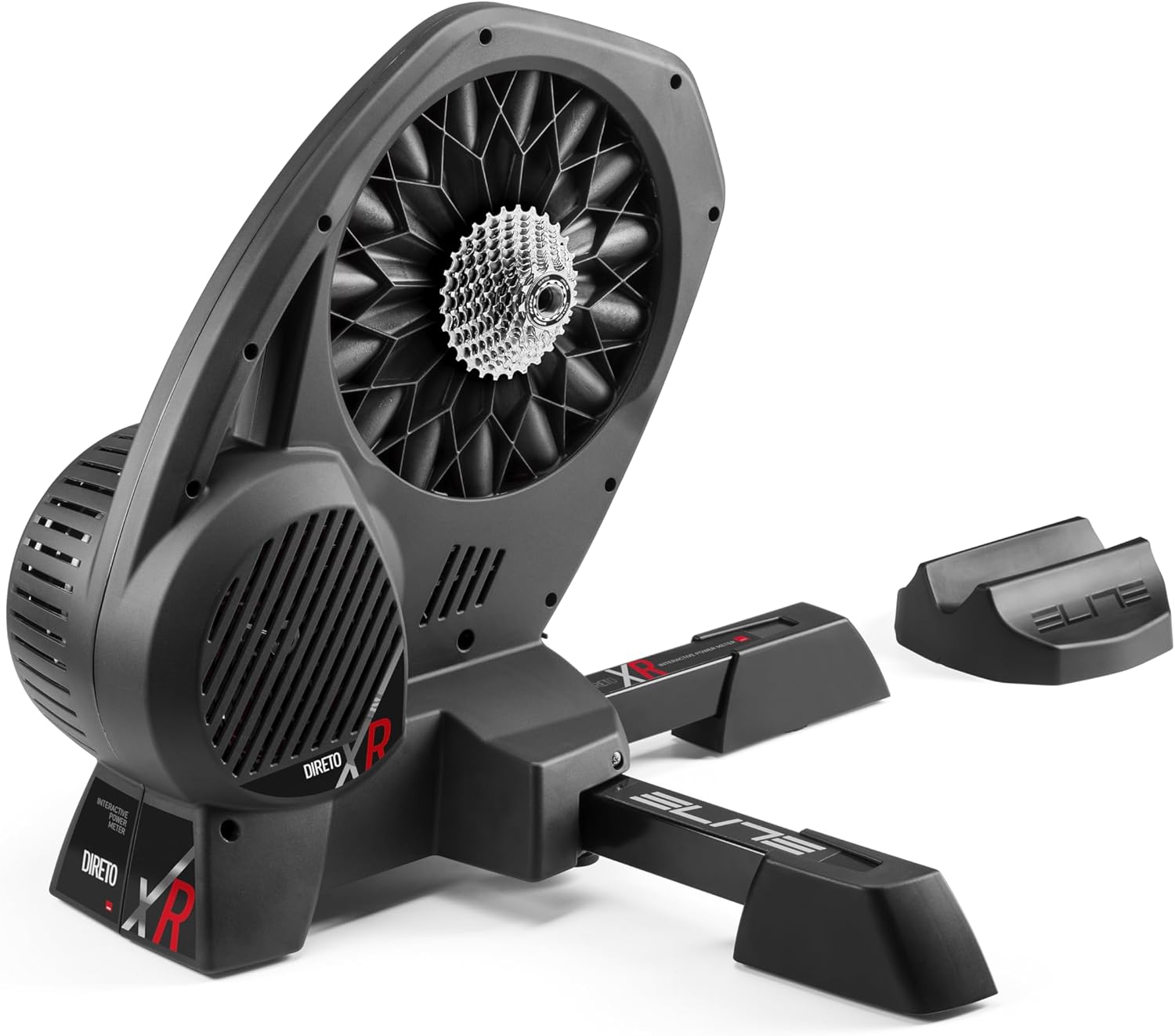 Elite Direto XR Smart Direct Drive Trainer: ±1.5% Accurate Power, 24% Gradient Sim, Zwift Compatible Indoor Cycling Turbo