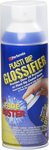 Plasti Dip 11212-6PK Performix Enhancer Glossifier Aerosol, 11 oz., Clear (Pack of 6)