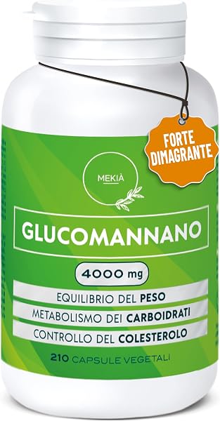 Mekià Glucomannano Forte Dimagrante Integratore