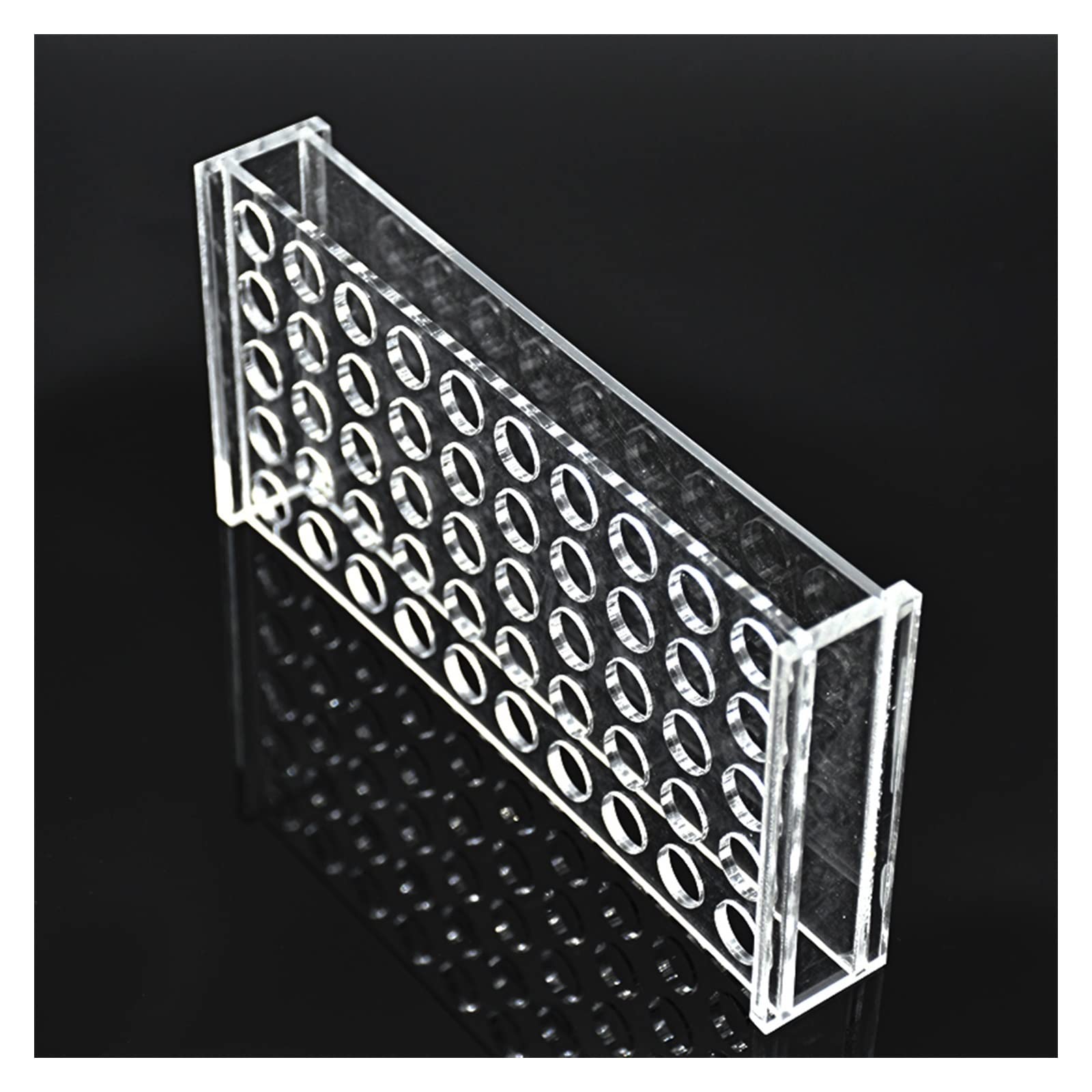 Laborgeräte Ampullenständer Probenflaschenhalter Lochdurchmesser 50 Vertiefungen 11 12,5 17 19 23 mm Flaschenhalter for 1 2 5 10 20 ml (Size : 20ml)