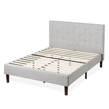 Sallyさま 専用ページ Amazon.com: ZINUS Shalini Upholstered Platform Bed Frame