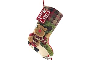 Festive Woodland Christmas Stockings for Holiday Cheer