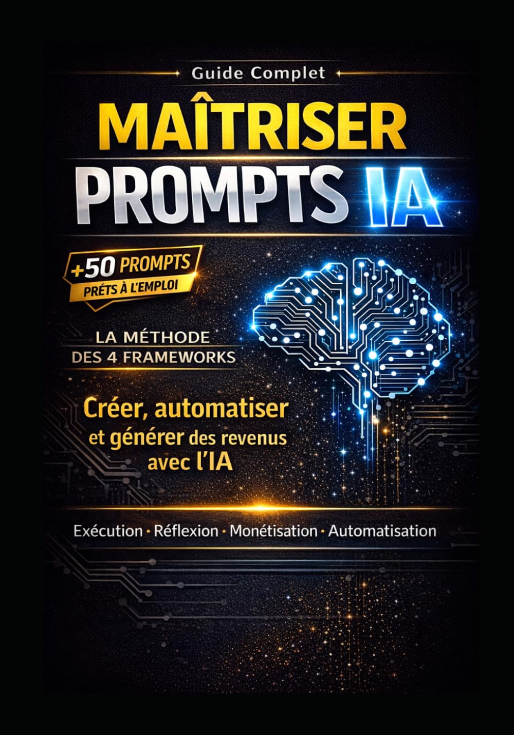 Maîtriser les Prompts IA: La méthode complète pour obtenir des résultats puissants avec ChatGPT, automatiser votre travail et générer des revenus avec ... artificielle (LIVRE IA EN FRANCAIS)