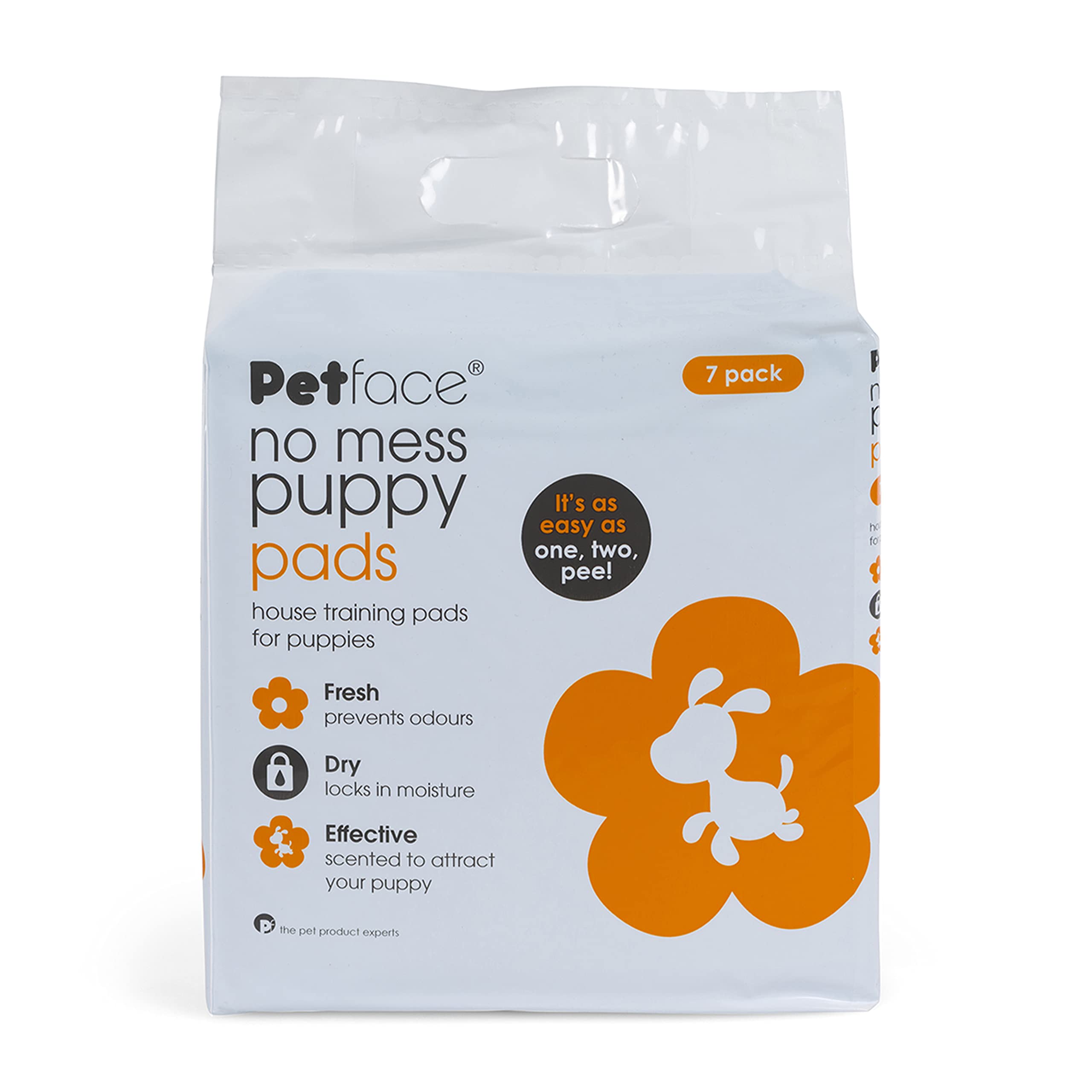 Petface No Mess Puppy Pads, Ideal for House Training Puppies (Pack of 7)