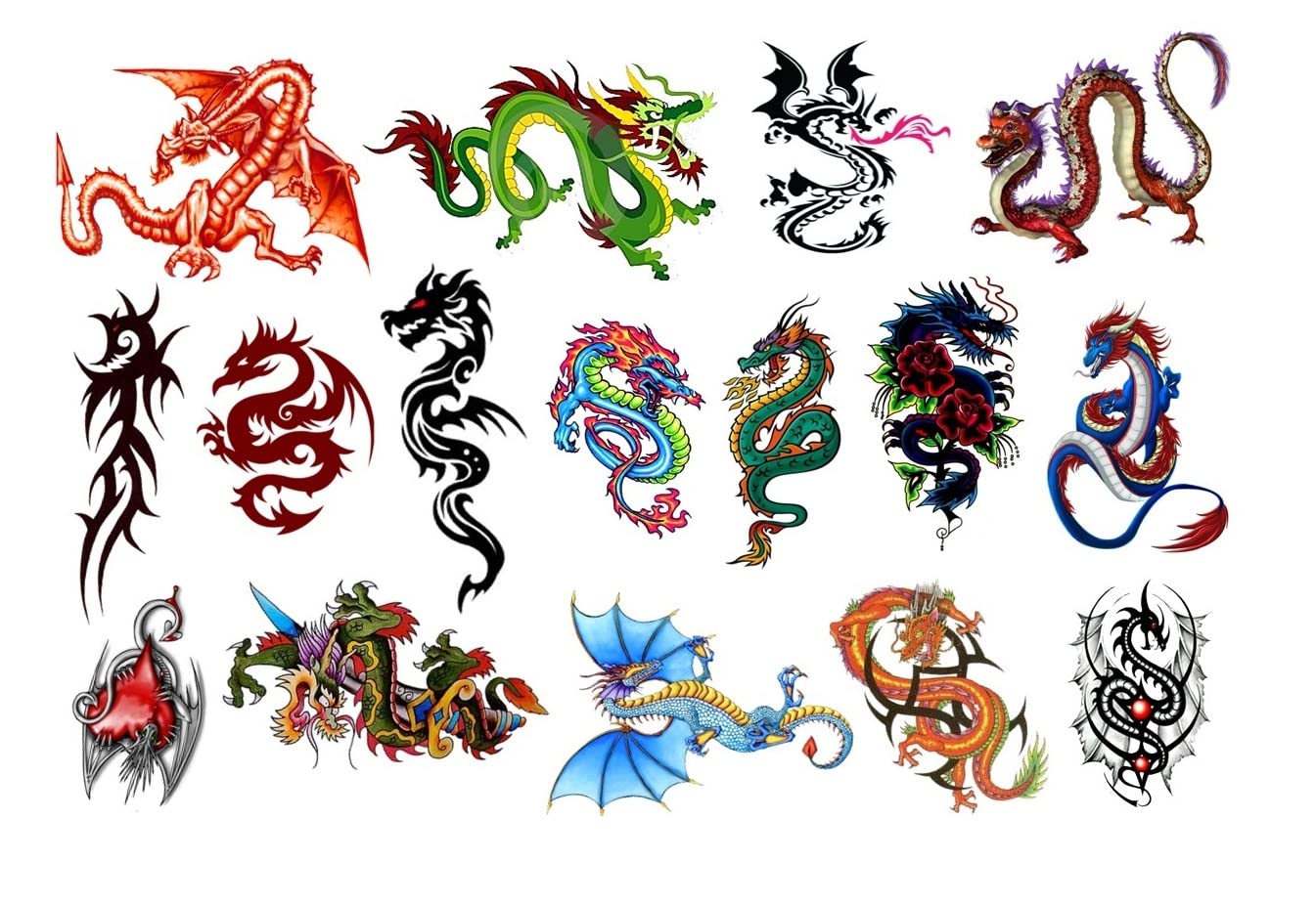 Kaz Creations Dragon Tattoo C1 Dragon Collection (Dragon Tattoo C1)