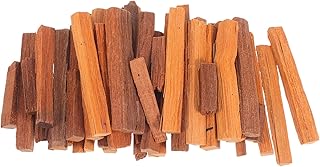 Sandalwood Sticks Incense Wood Smudge Sandal Powder-Bag Incense Sandalwood Wood Fragrant Palo Santo Stick Burning Strips for Fragrance Home Relaxation and Meditation