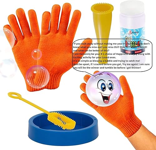 Miniatura 8 de Kit de burbujas que rebotan para niños, juguete de solución de burbujas imposibles de reventar para juegos en interiores y exteriores, juego único