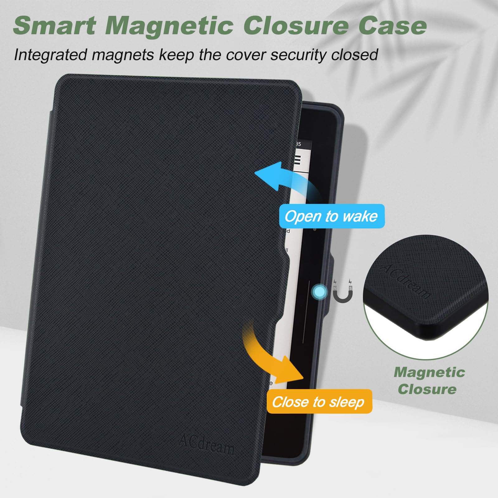 Kindle Voyage 本体+カバー Amazon.com: ACdream Case for Kindle Voyage, The Thinnest and