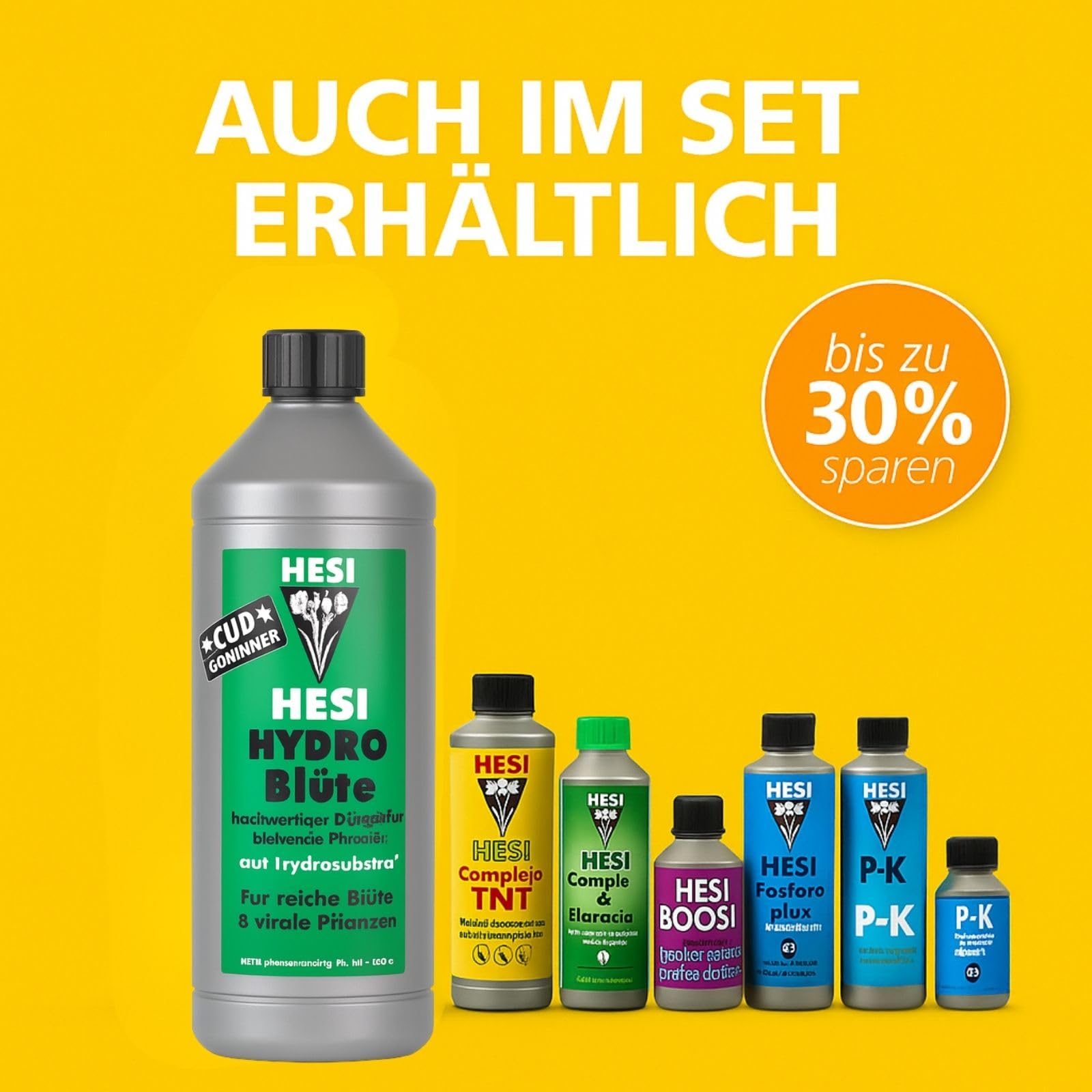 Weedness Hesi Hydro-Blüte Dünger 10 Liter - Hydro-Kultur Grow Naturdünger Zimmerpflanzen Bio Flüssig Mineralisch Blüteboost