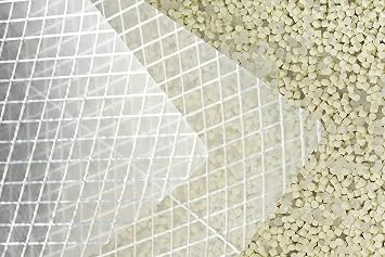 Norkan String Reinforced Plastic Poly Sheeting - 10 mil - 10 x 100 - Durable Vapor Barrier for Construction, Landscaping, and Industrial Use