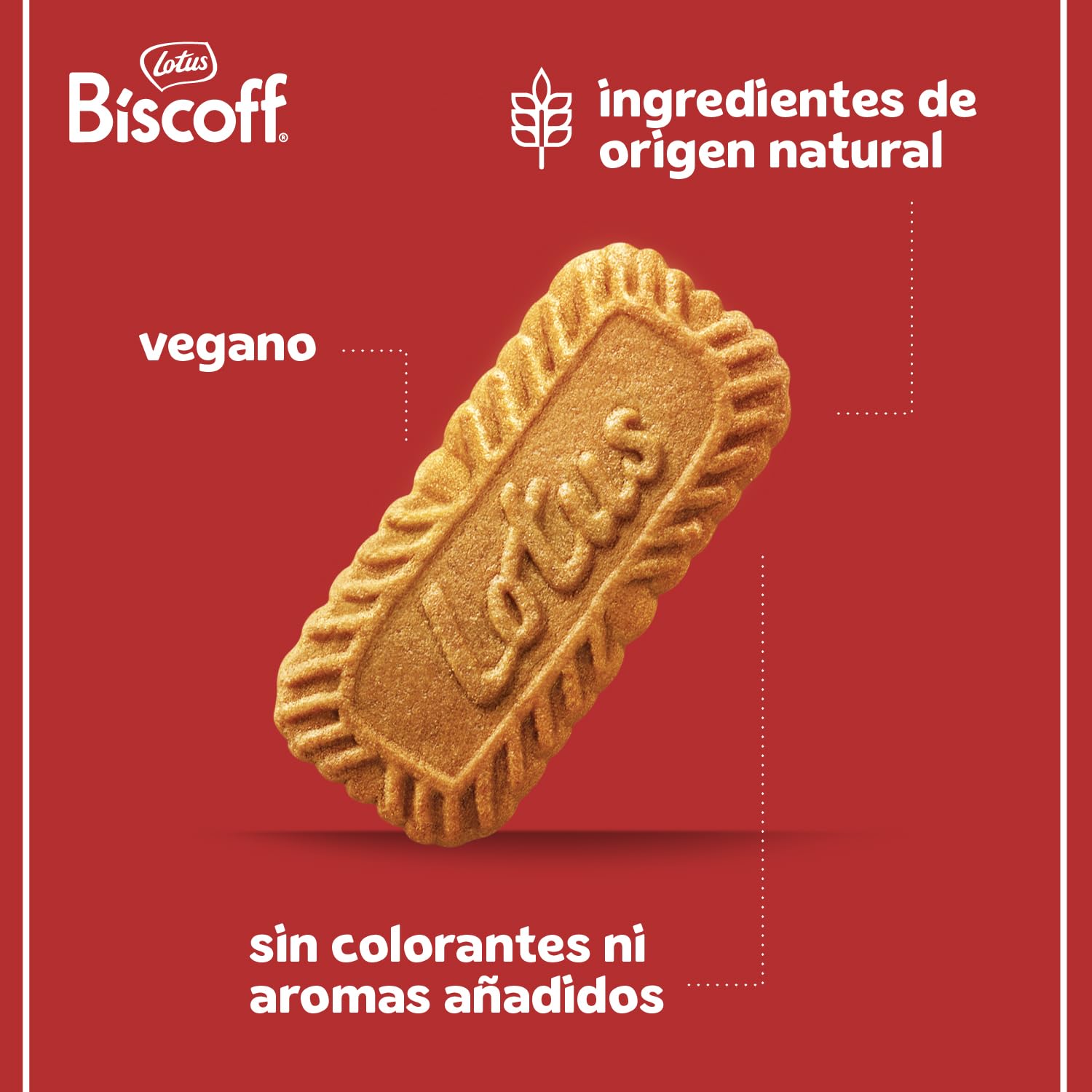 Lotus Biscoff Galleta Original Caramelizada Vegano Caja 1,875 Kg