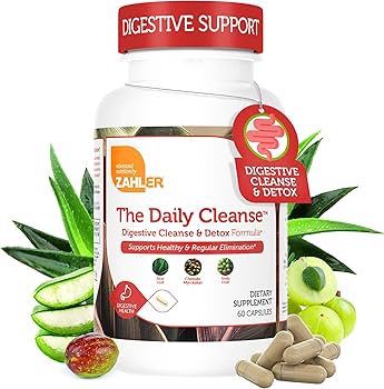 Amazon.com: Zahler Daily Cleanse, Digestive Cleanse & Detox