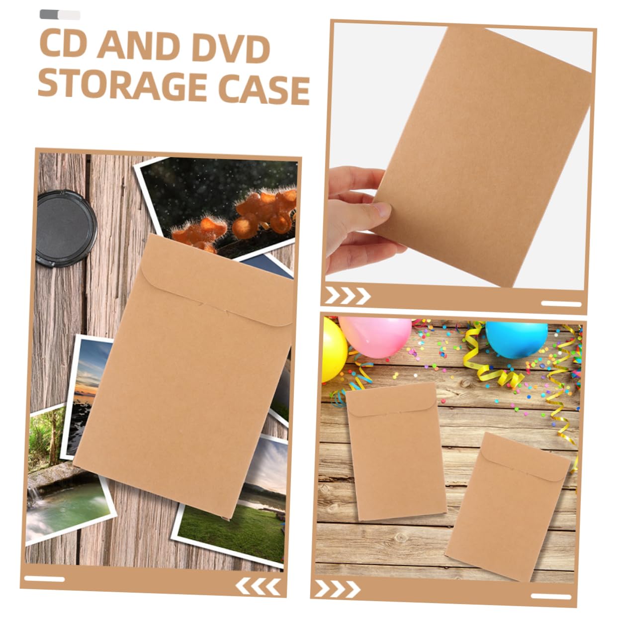 100pezzi Custodie Carta per CD e Dvd Buste per Archiviazione Dischi Protezione da Macchie e Graffi Comode e Resistenti per Accesso Facile