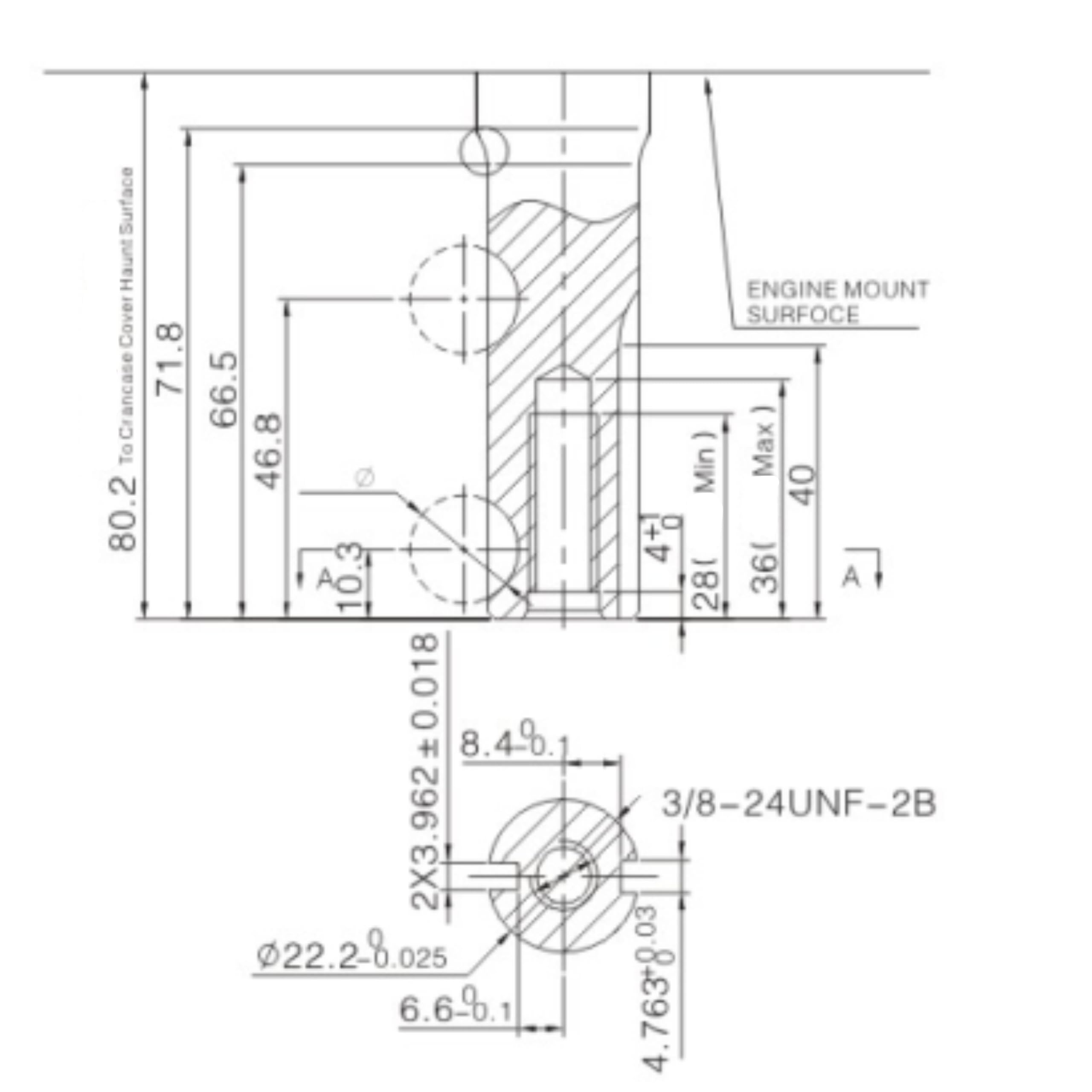 Loncin LC1P70FC 6.5 PS 196 CCM Motor Benzinmotor 4-Takt Standmotor