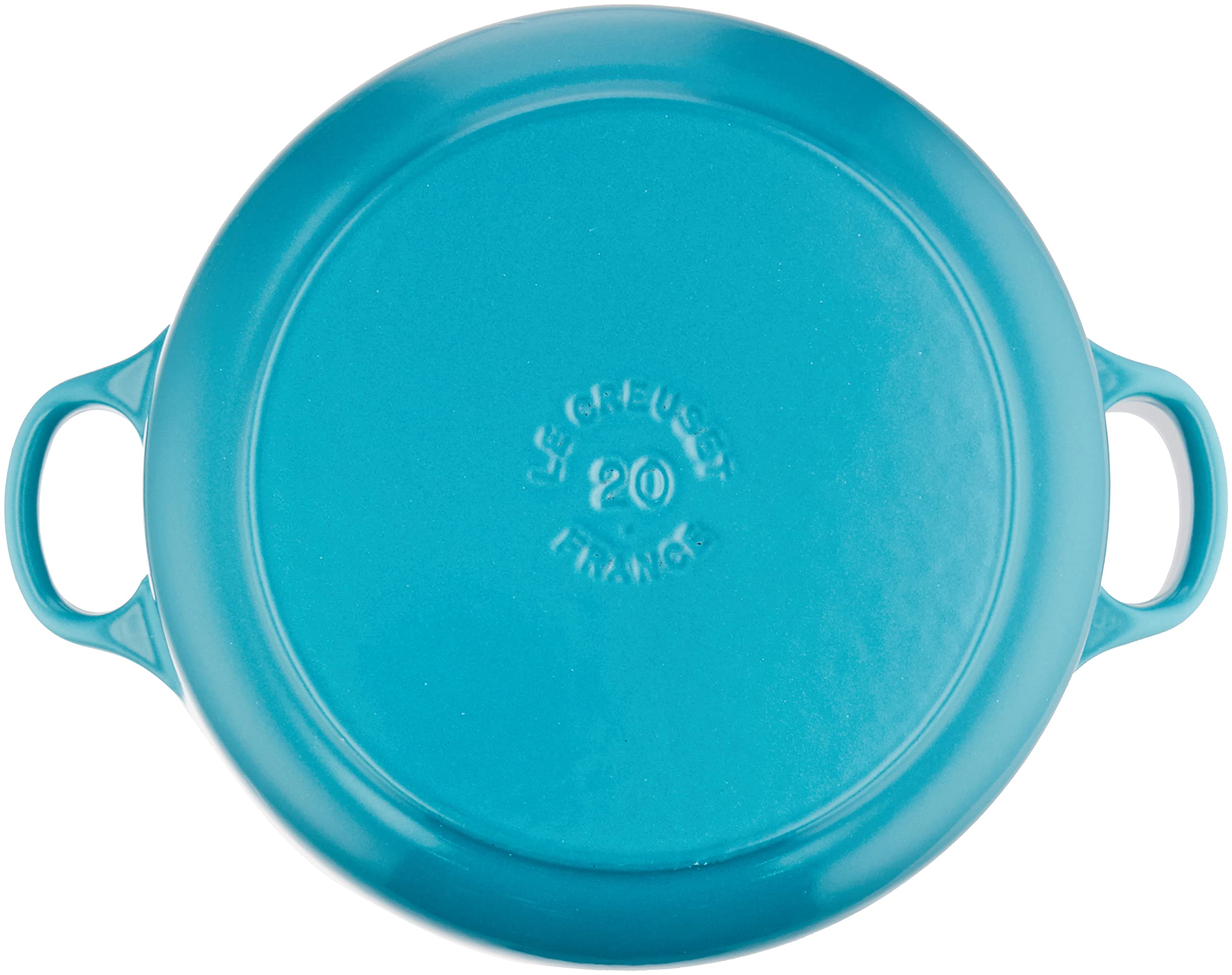 LE CREUSET ホーロー鍋 オーシャンブルー 約22cm