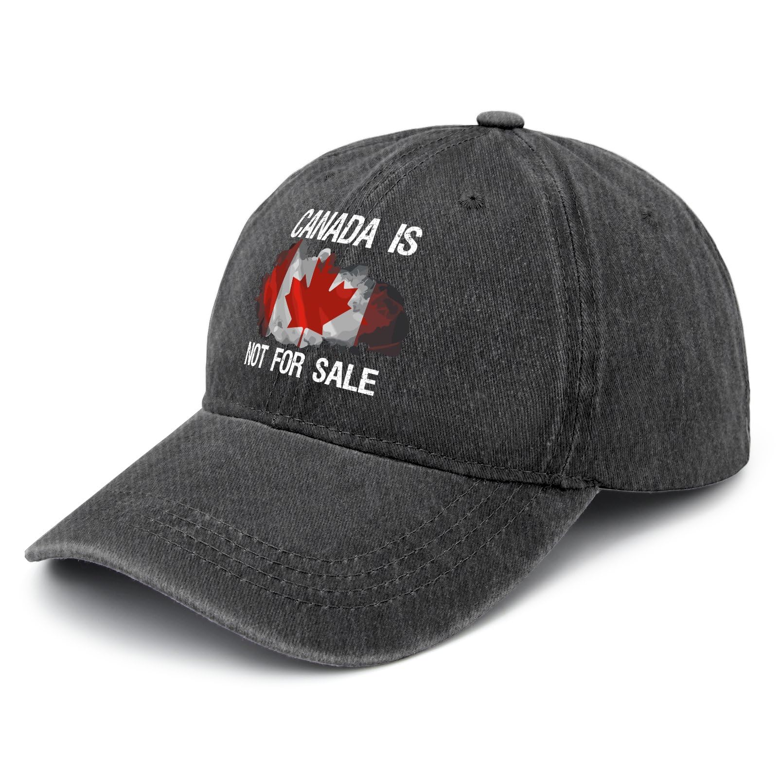 Made in USA Canada is Not for Sale Hats Vintage Cotton Washed Baseball Caps Adjustable Dad Hat Next Day Delivery