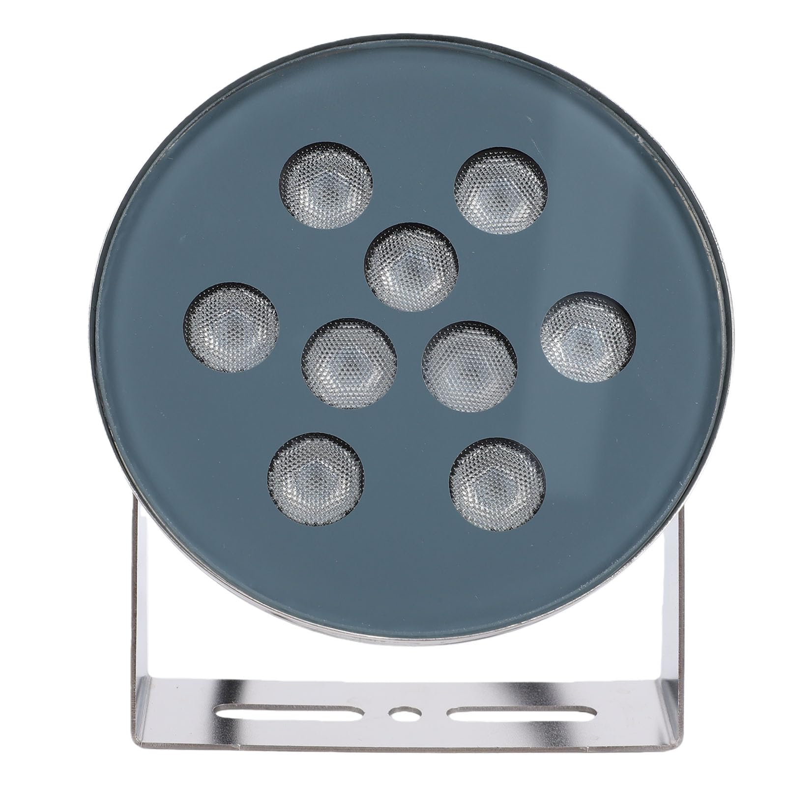 Fdit Luce Subacquea LED, Faretto per Laghetto in Acciaio Inox 12 Cm per