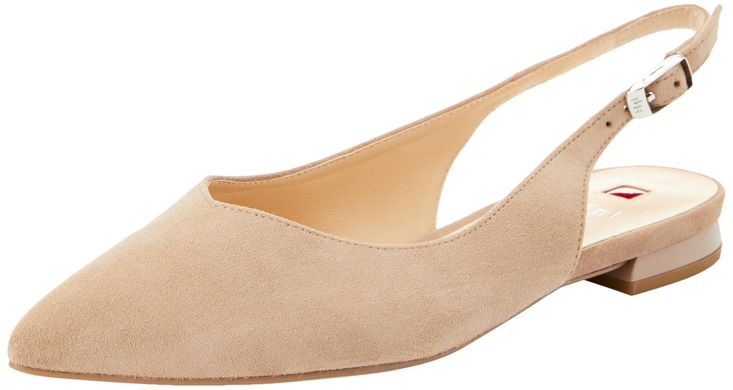 HÖGL Women's Mona Ballet Flats, Taupe, 35 EU X-Weit