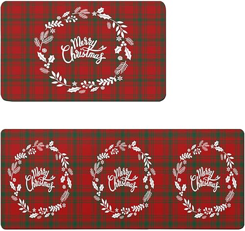 Miniatura 6 de Tapete de baño de Feliz Navidad, antideslizante, de secado rápido y absorbente, tierra de diatomeas, fregadero de ducha para dormitorio, cocina,