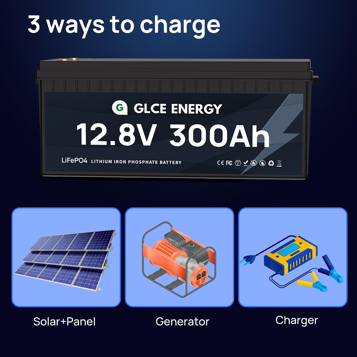 Batteria Litio LiFePO4 12V 300Ah - Energia Affidabile Per Camper E Sistemi Solari - Foto 7
