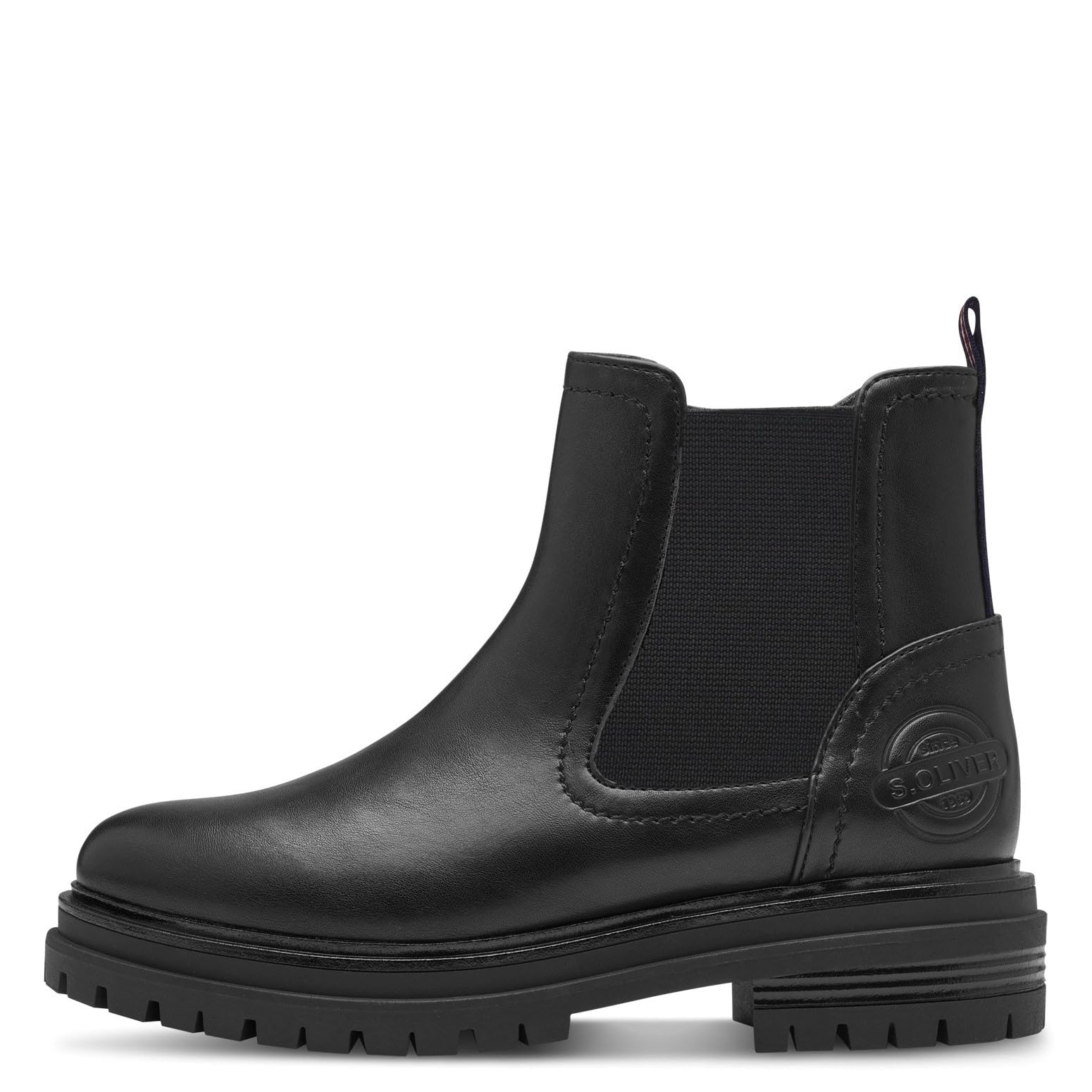s.Oliver Women' Chelsea 5-25405-43 Boot, Black, 7.5 UK