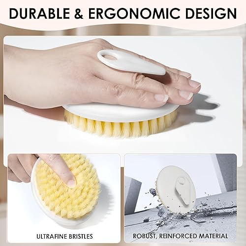 Miniatura 4 de INNERNEED Cepillo de ducha PP exfoliante corporal, para lavado corporal de limpieza profunda, tratamiento de celulitis, drenaje linfático y mejora