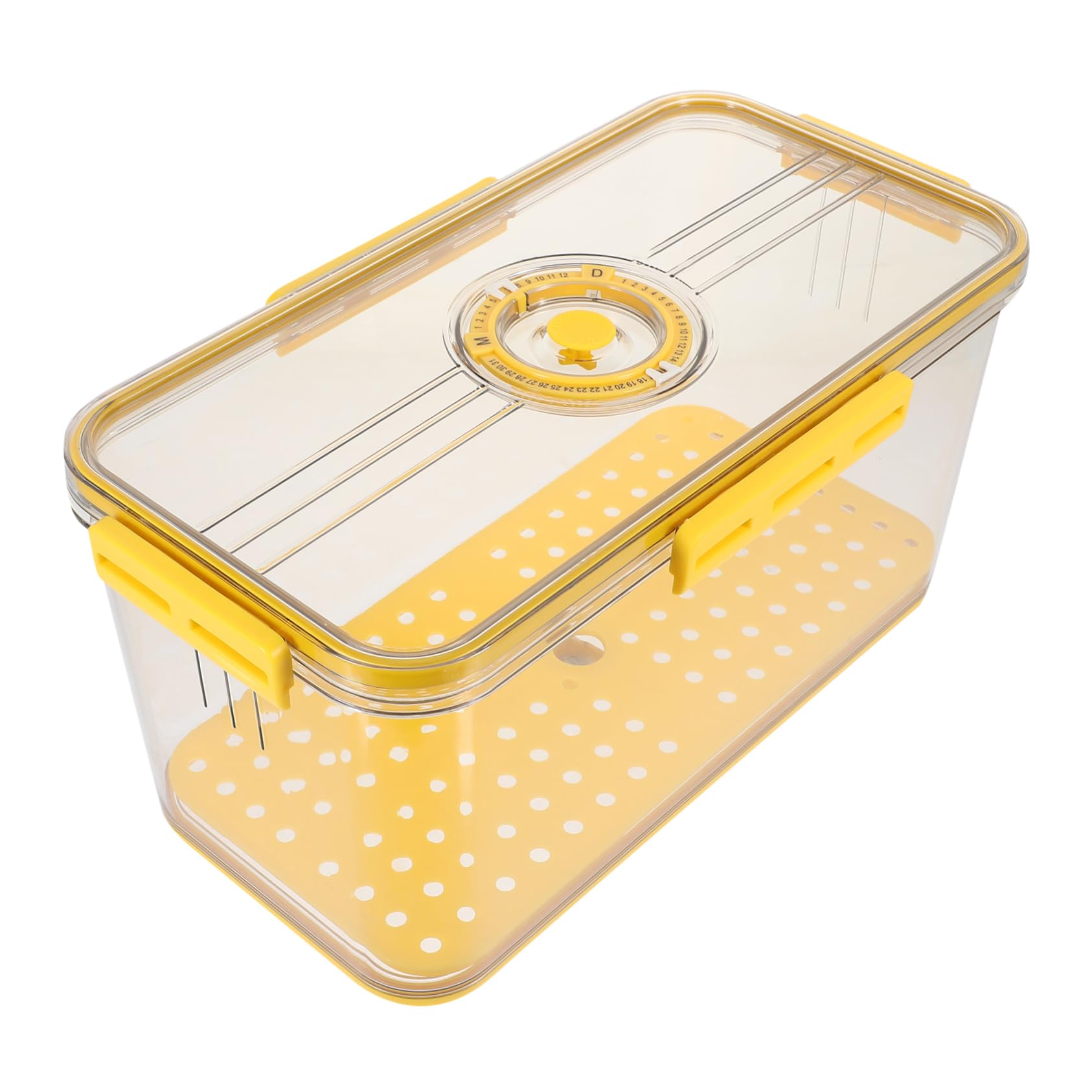 Amazon｜CIYODO 密閉式パン保存容器 冷蔵庫ボックス タイミング蓋 パン