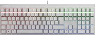 CHERRY MX 2.0S, Mechanische Gaming-Tastatur, Deutsch QWERTZ, MX Brown, Weiß